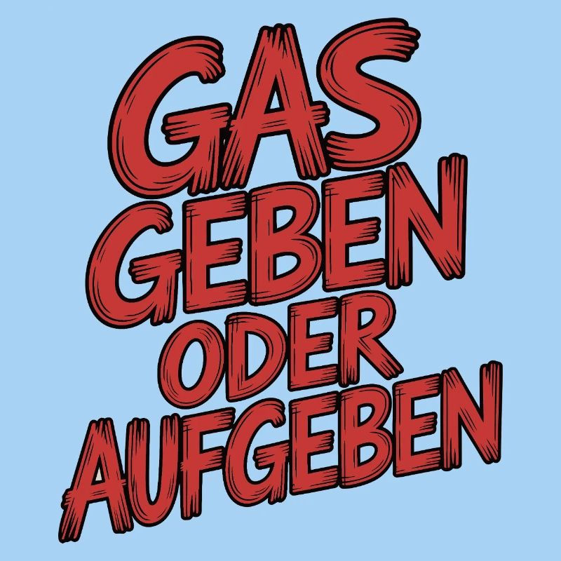 Step on the gas or give up