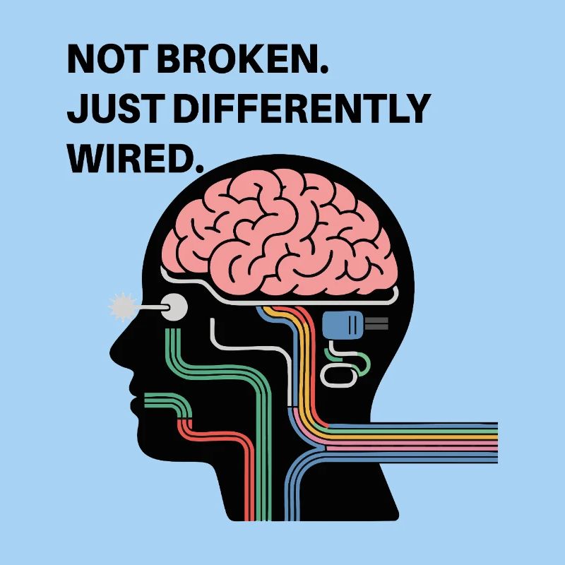 Not broken – just wired differently