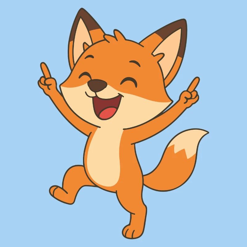 Cheerful Fox
