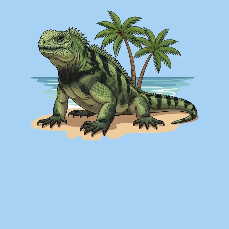 Galapagos-Inseln Eidechse