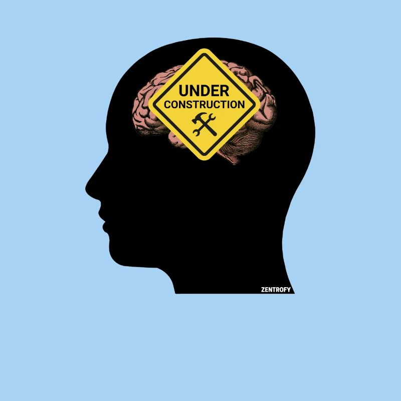 Mindful Construction Brain Tee