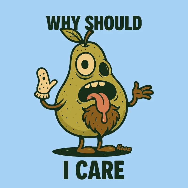 Crazy pear with sock and zero interest