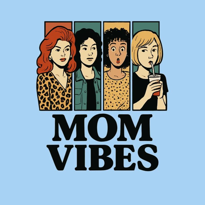 Mama Vibes – Style BD Rétro