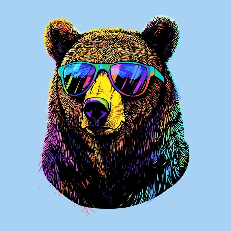 Brown Bear, Grizzly Bear, Bear Brothers, Forest, Wild Bears