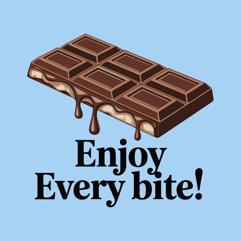 Chocolate Bar with Dripping Effect