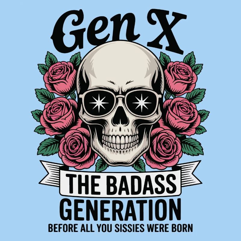 Gen X Génération badass avant la naissance S’amuser
