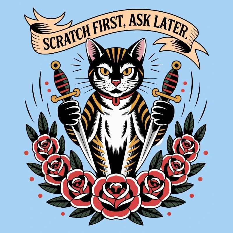 Scratch First Cat