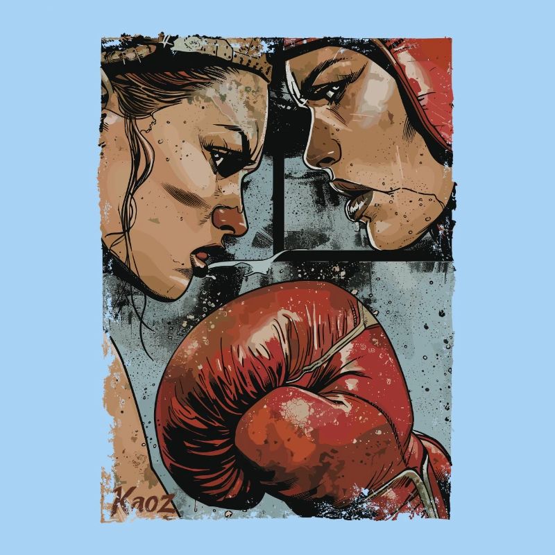 Intense Boxer Clash Artwork