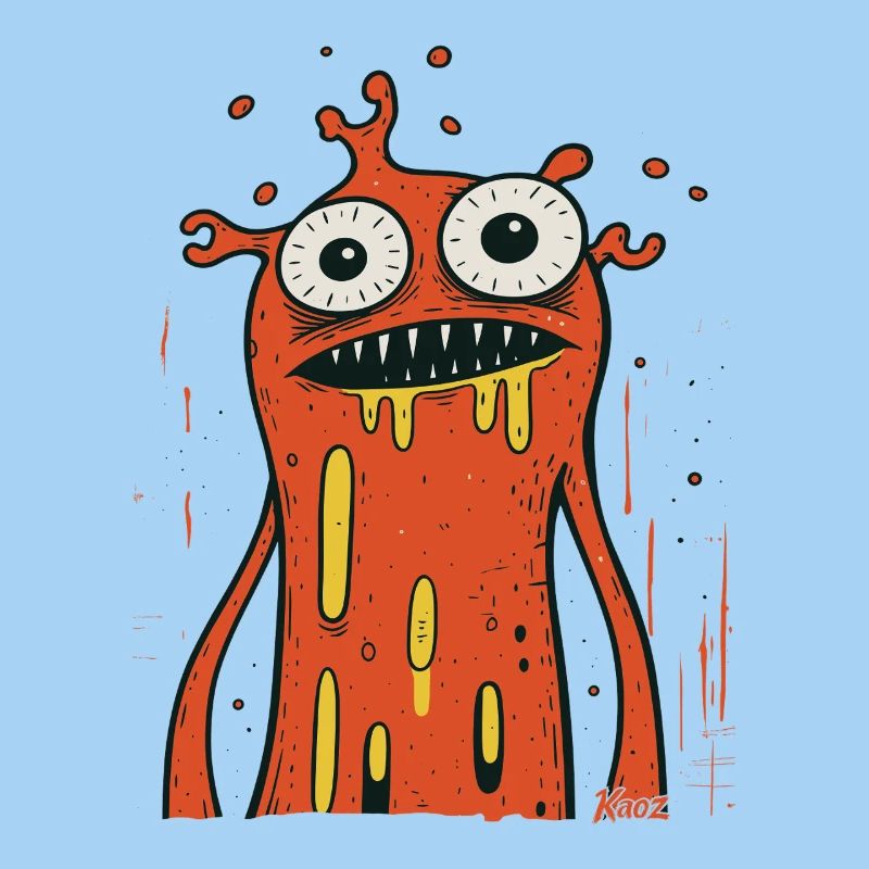 Conception de monstre cool