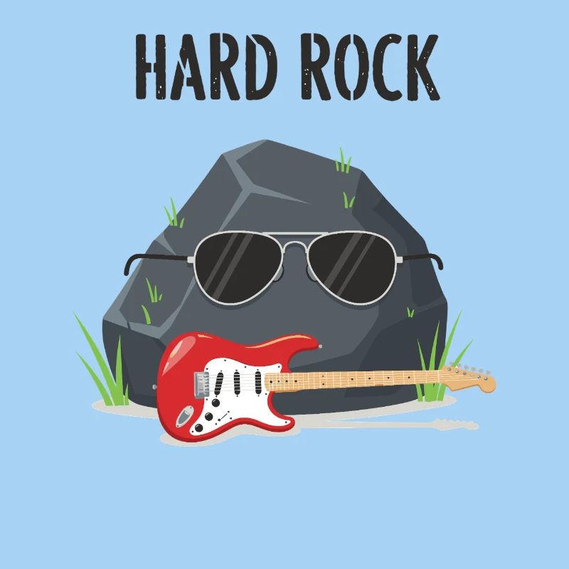 Hard Rock Guitar Rocker Design