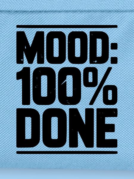 Stimmung: 100% fertig