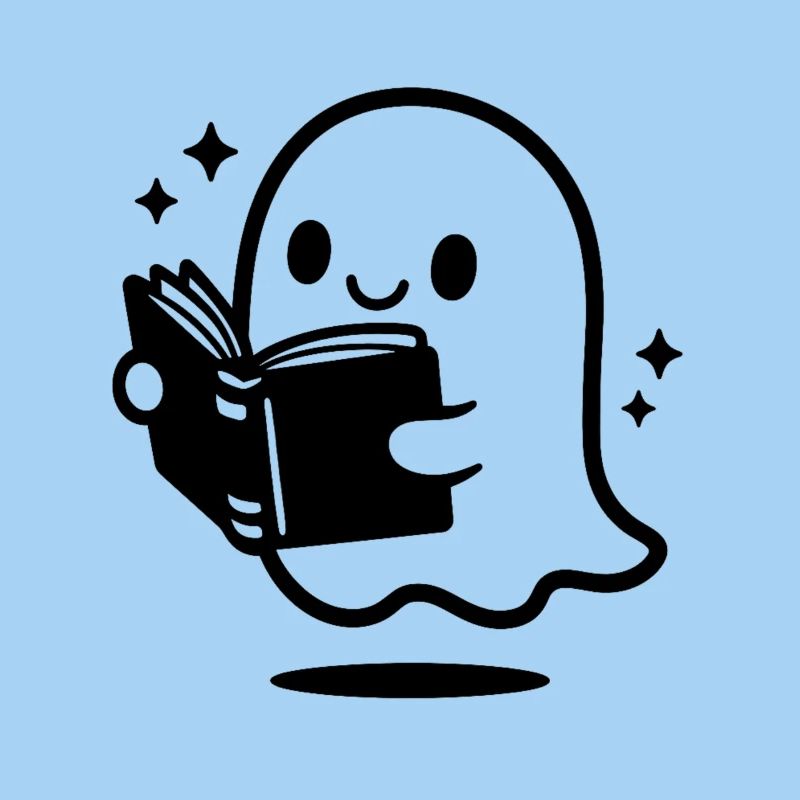 Halloween Reading Cartoon Book