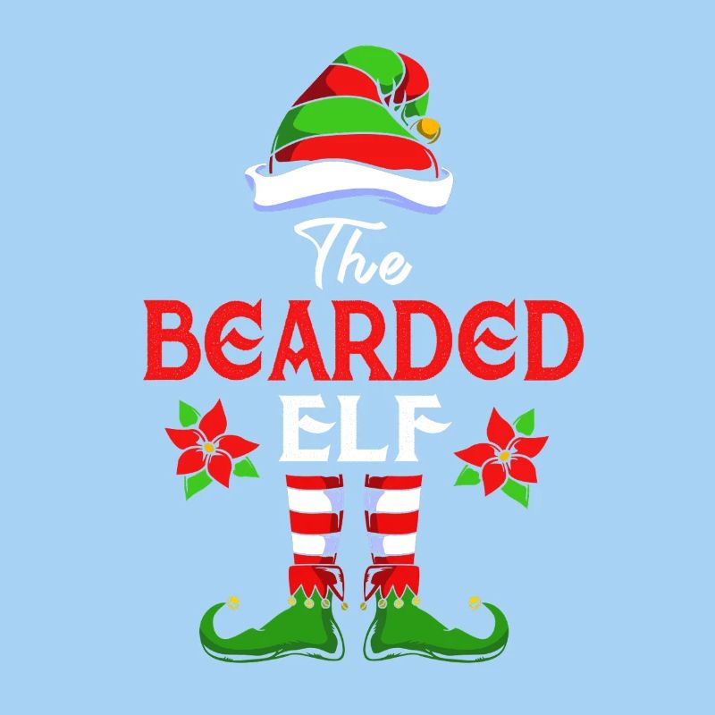 Elfe Elf Weihnachtsgeschenk Bart Bärtig Friseur