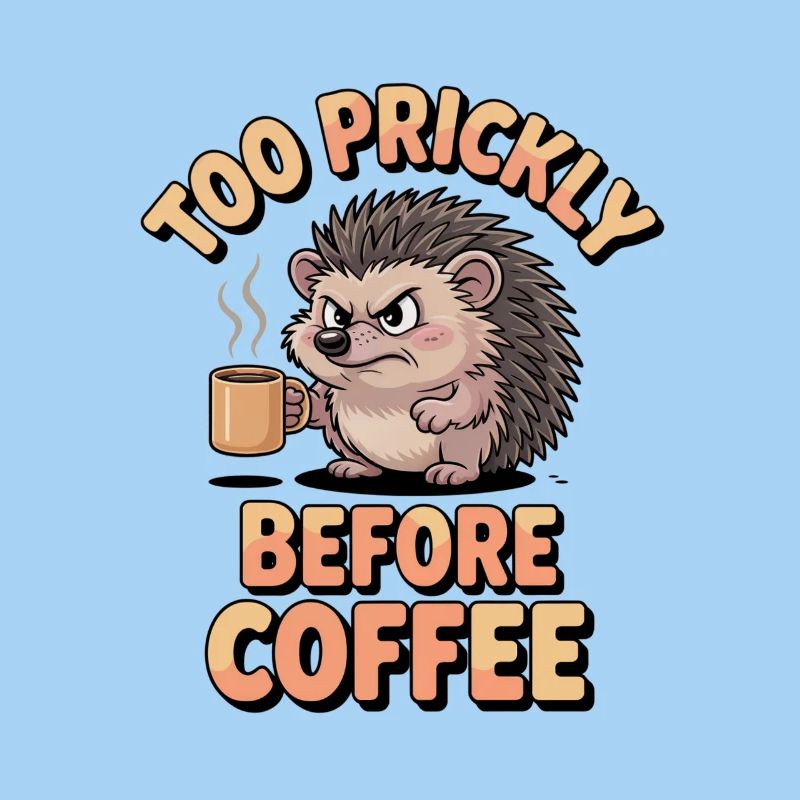 Igel Humor – Too Prickly Before Coffee