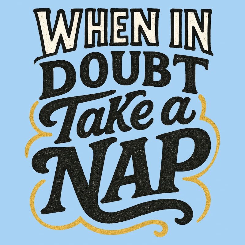 En cas de doute, faites une sieste