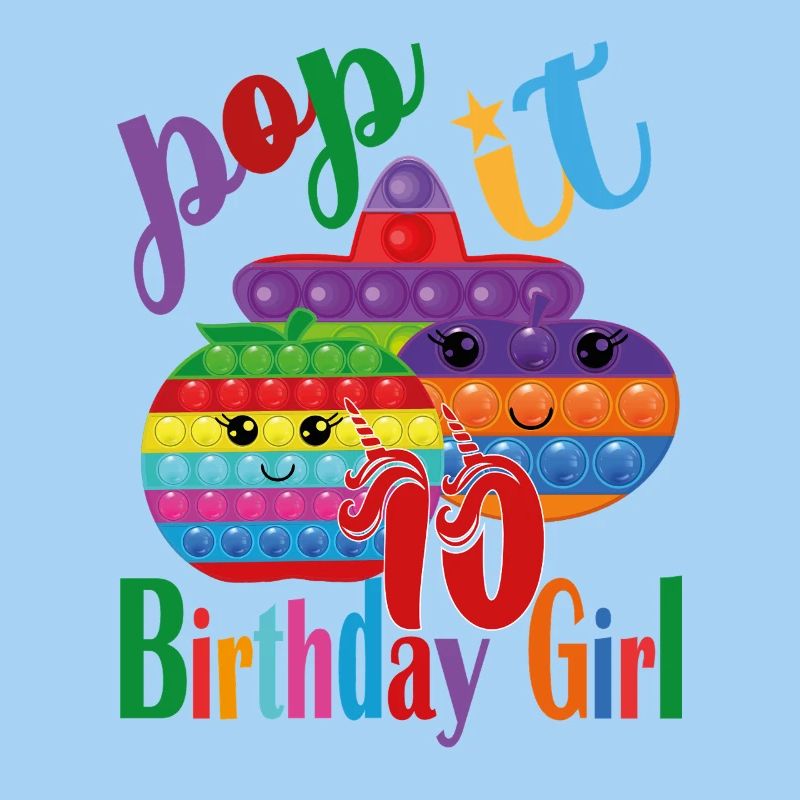 pop-it Geburtstagskind 10