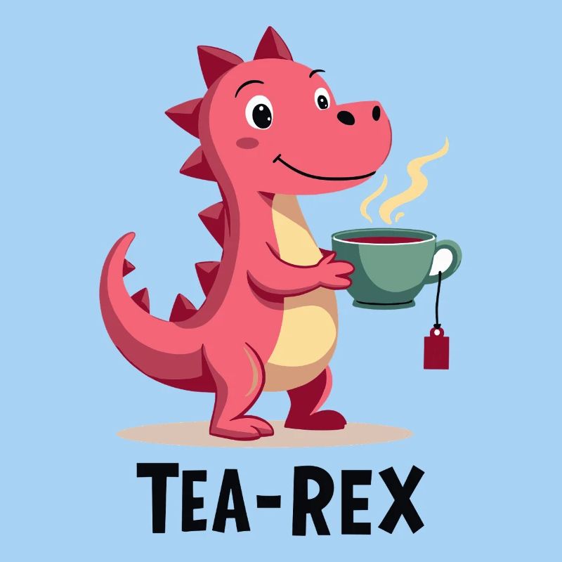 Tea-Rex Dino liebt Tee