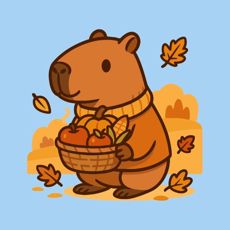 Récolte de capybara – Confort automnal