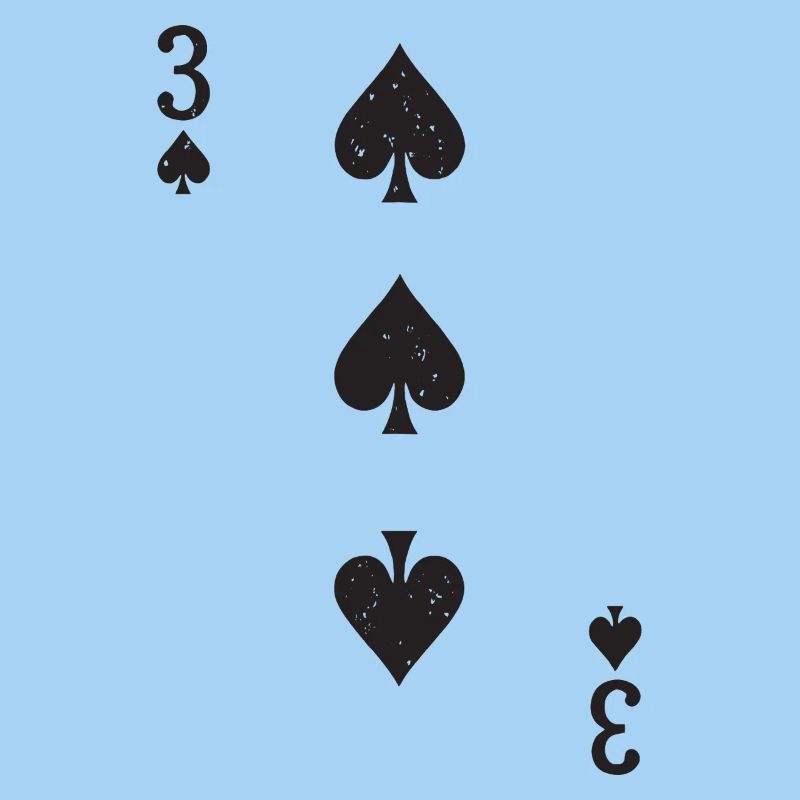 Three spades