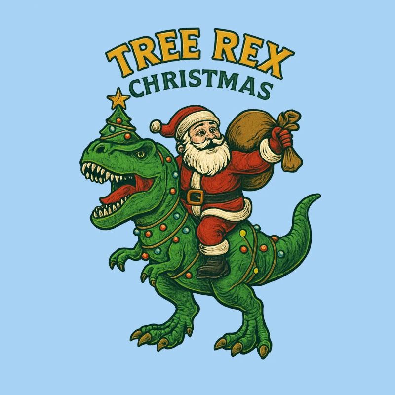 Noël - Tree Rex Christmas