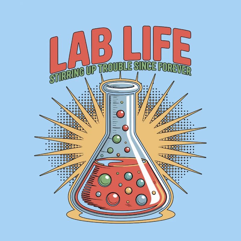 Lab Technician Lab Life Stirring Up Phlebotomist
