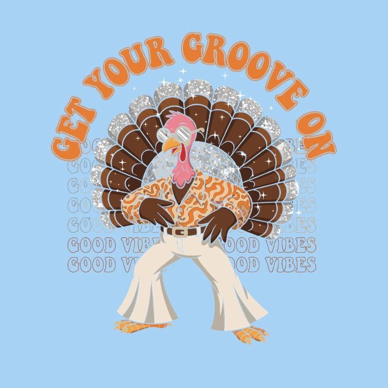 Discothèque de dinde groovy