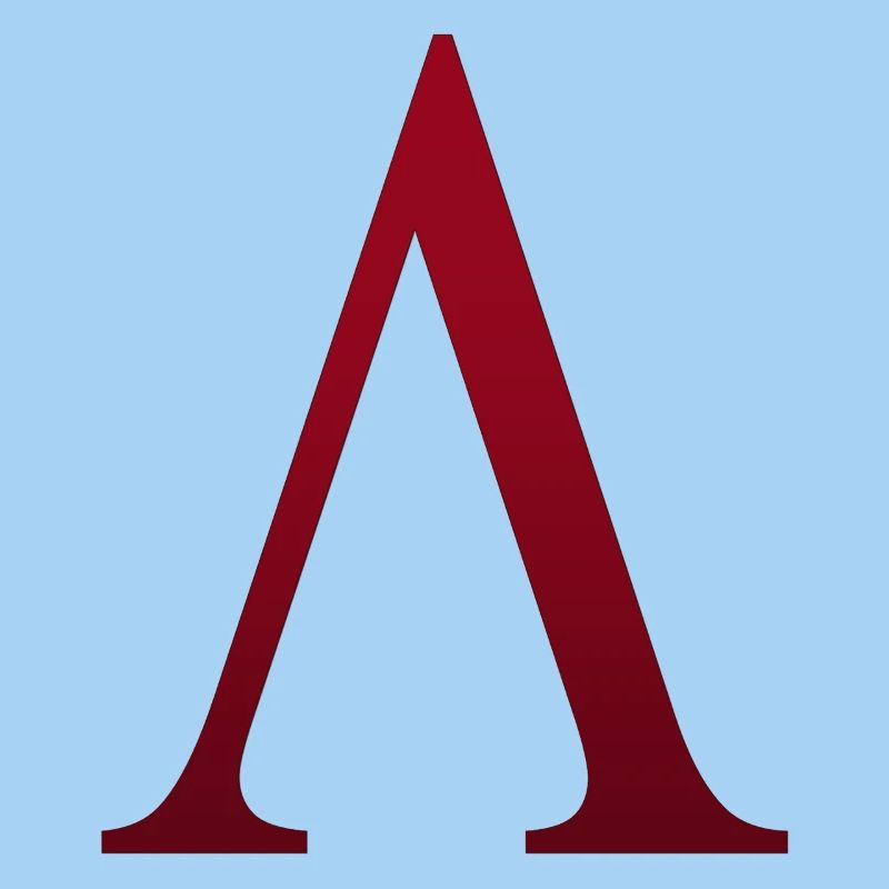 Red Λ Monogram Powerful