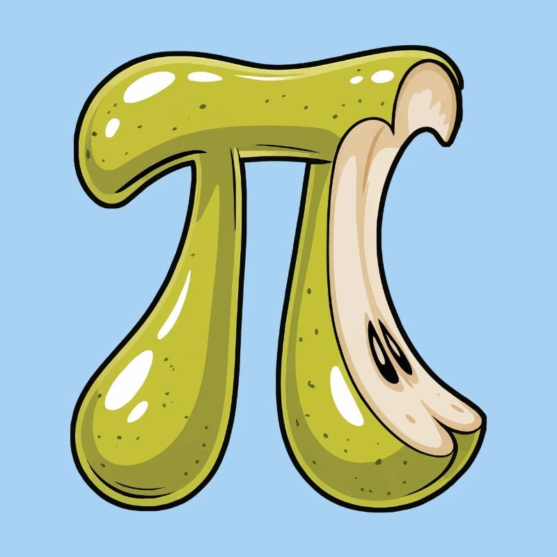 Poire Pi Vert Math