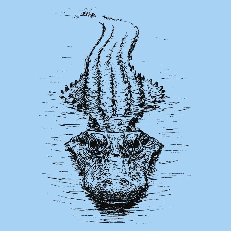 Schwimmendes Croc