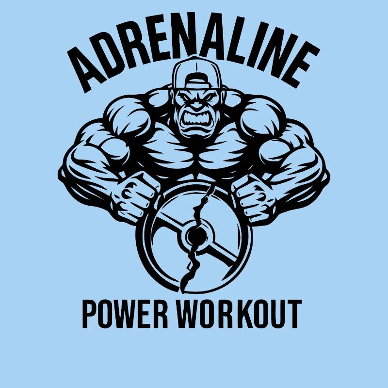 Adrenaline Power Workout Tee
