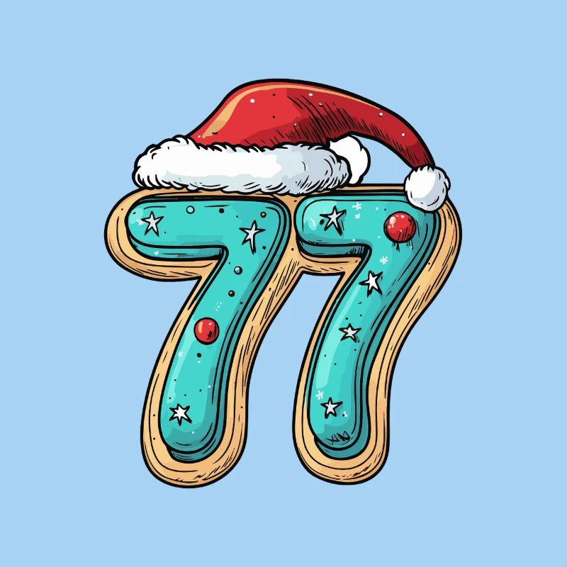 77 Numéro Cookie Noël