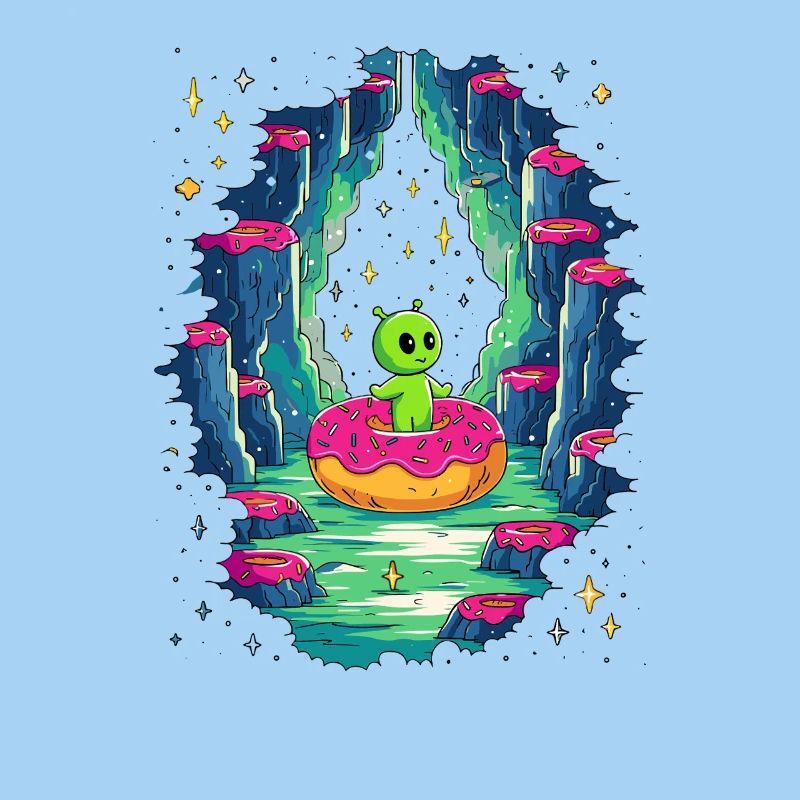 Alien Donut Cave