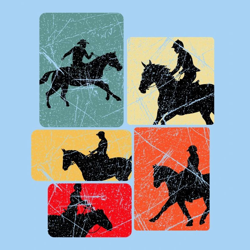 Equestrian Pop Silhouettes Collection