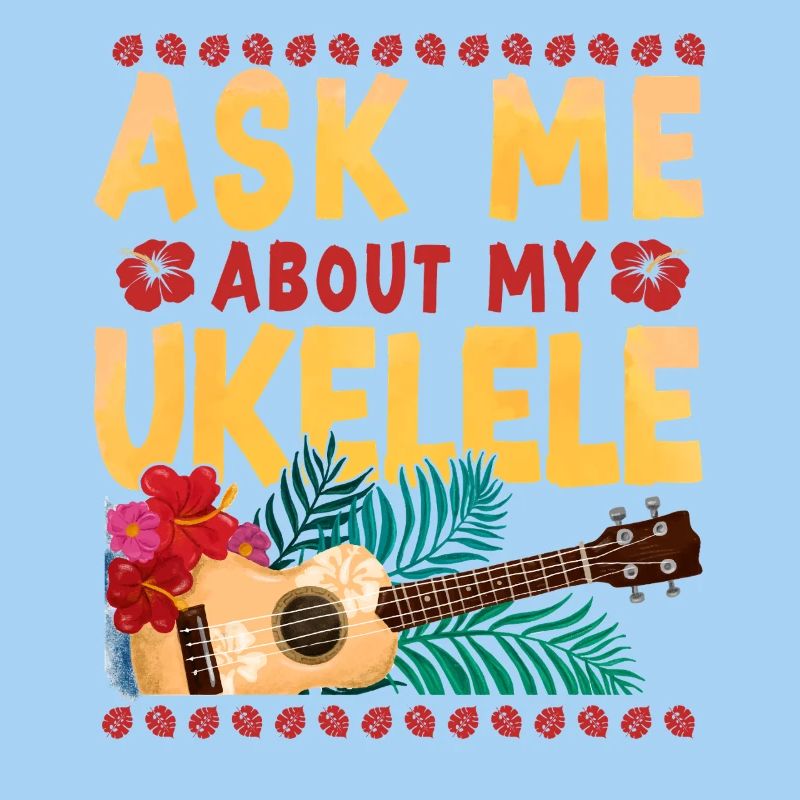 Ukulélé hawaïen Ukulélé Demandez-moi à propos