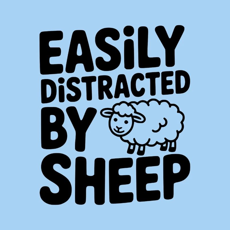 Easily Distracted by Sheep