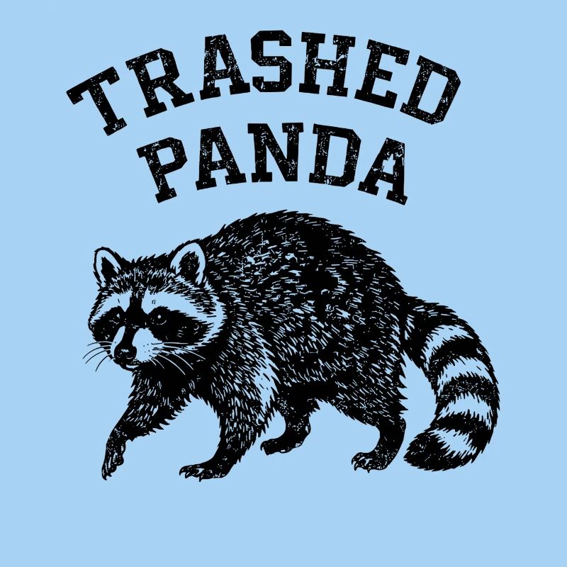 Trashed Panda