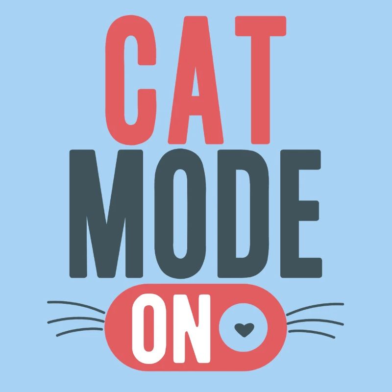 Cat Mode On Whisker Switch Typography