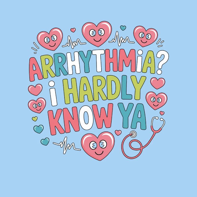 Cardiac Tech Arrhythmia I Hardly Know Echo Tech