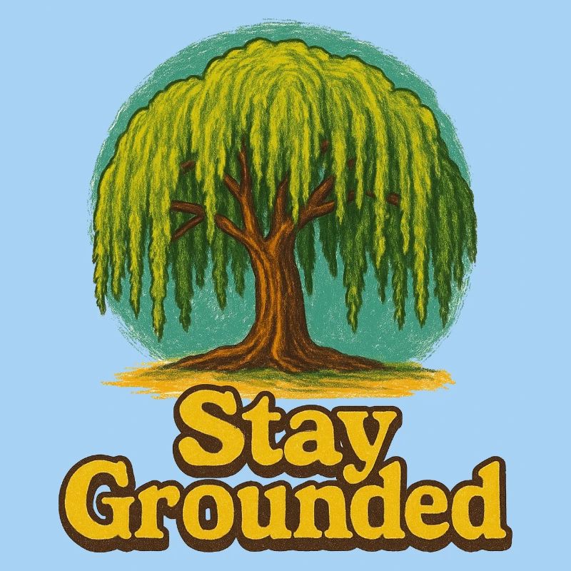 Stay Grounded Willow Tree