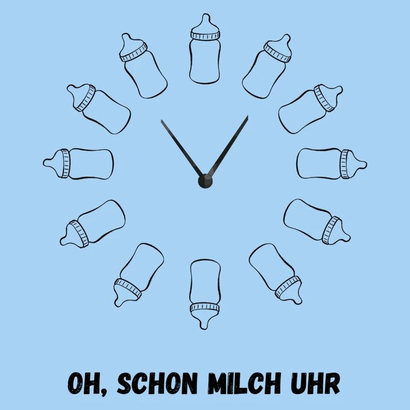 Montre fabriquée à partir de biberons