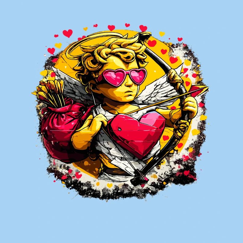 Cupid Graffiti Herzbogen