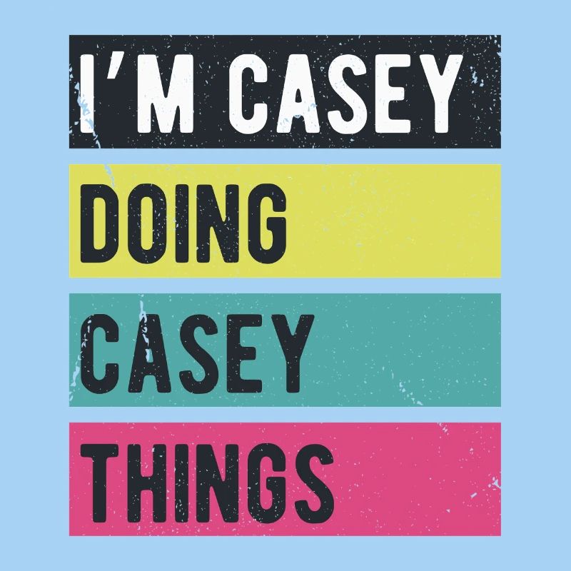 Ich bin Casey und mache Casey-Dinge in Retro-Farben