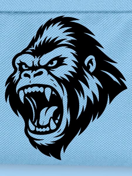 Gorilla Aggressiv