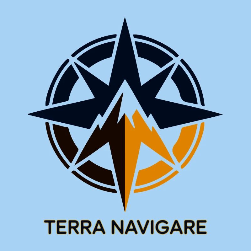 Terra Navigare Star Compass Logo