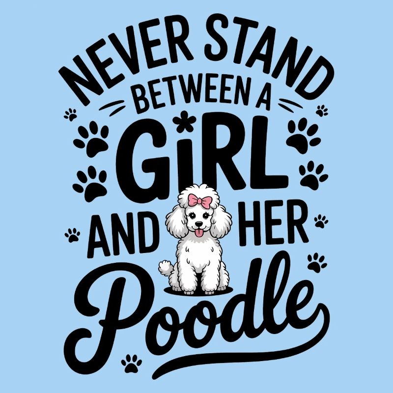 Paroles de caniche Caniche Cadeau drôle de caniche
