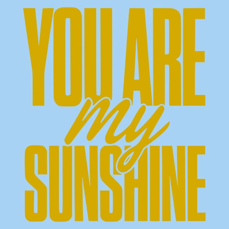 Tu es ma typographie dorée de soleil