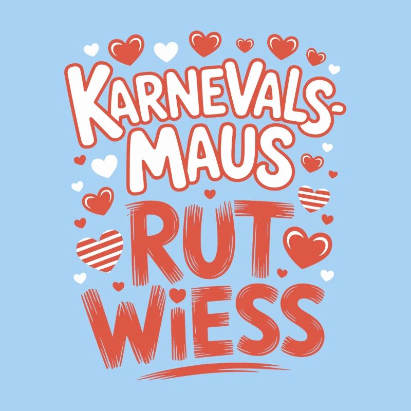 Karnevalsmaus Rut Wiess Köln Kölner Karneval Maus