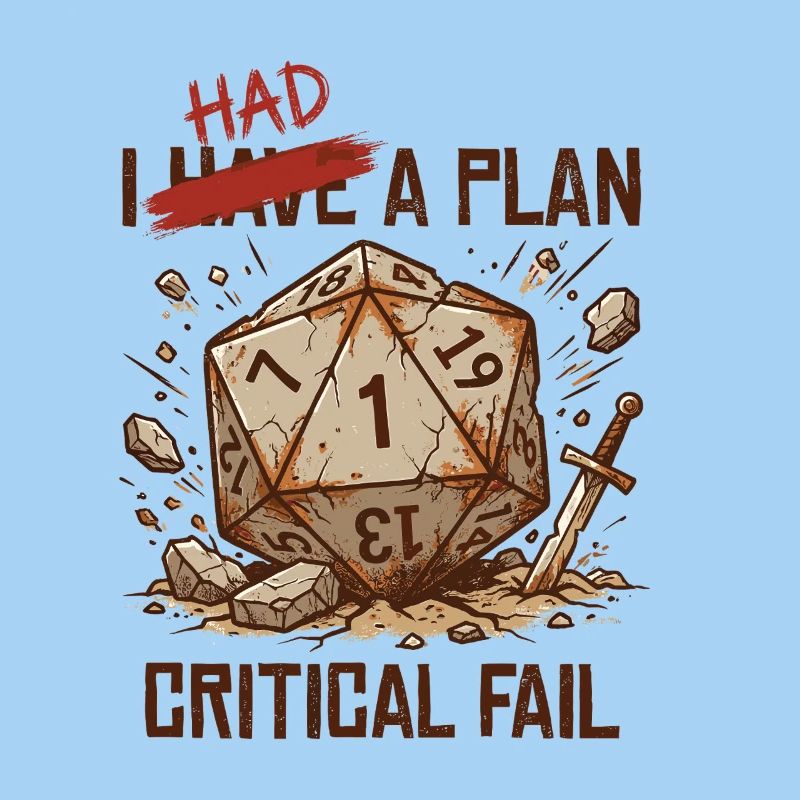 Échec critique – J’avais un plan cube