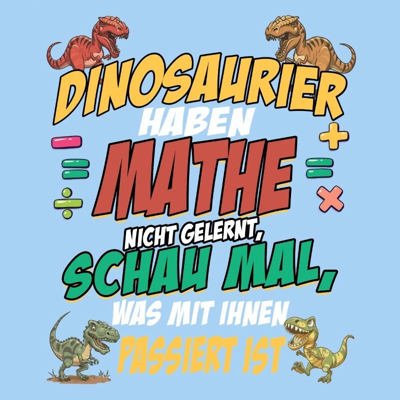 Dinosaur Math Chaos Design