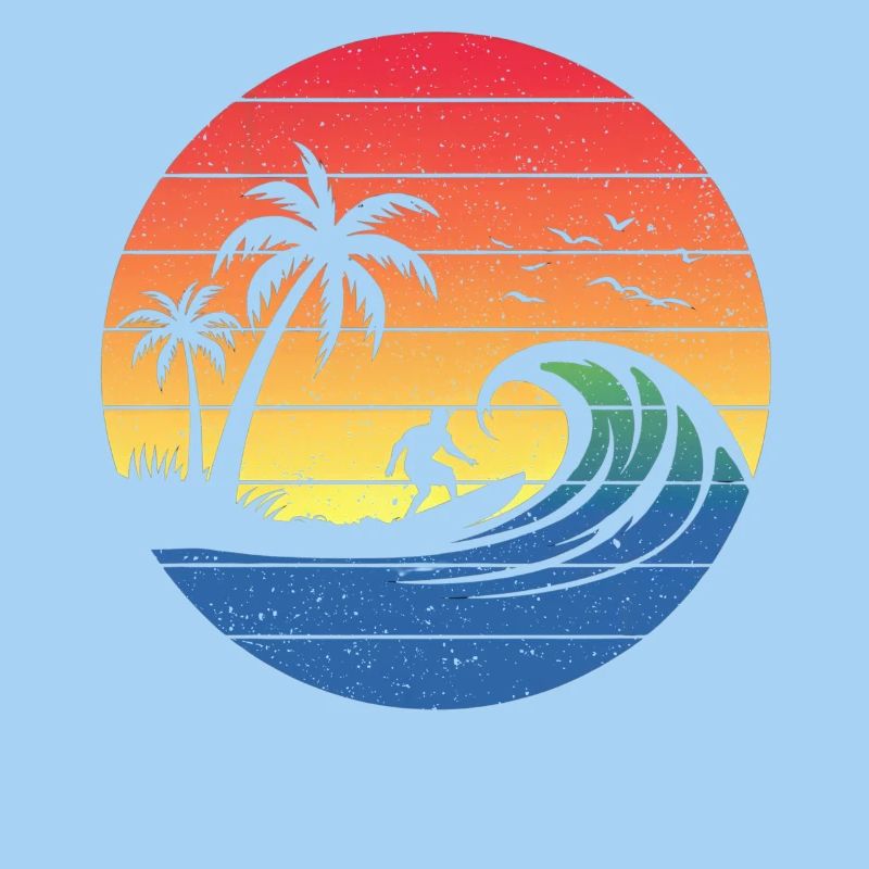 Sunset Surf Circle